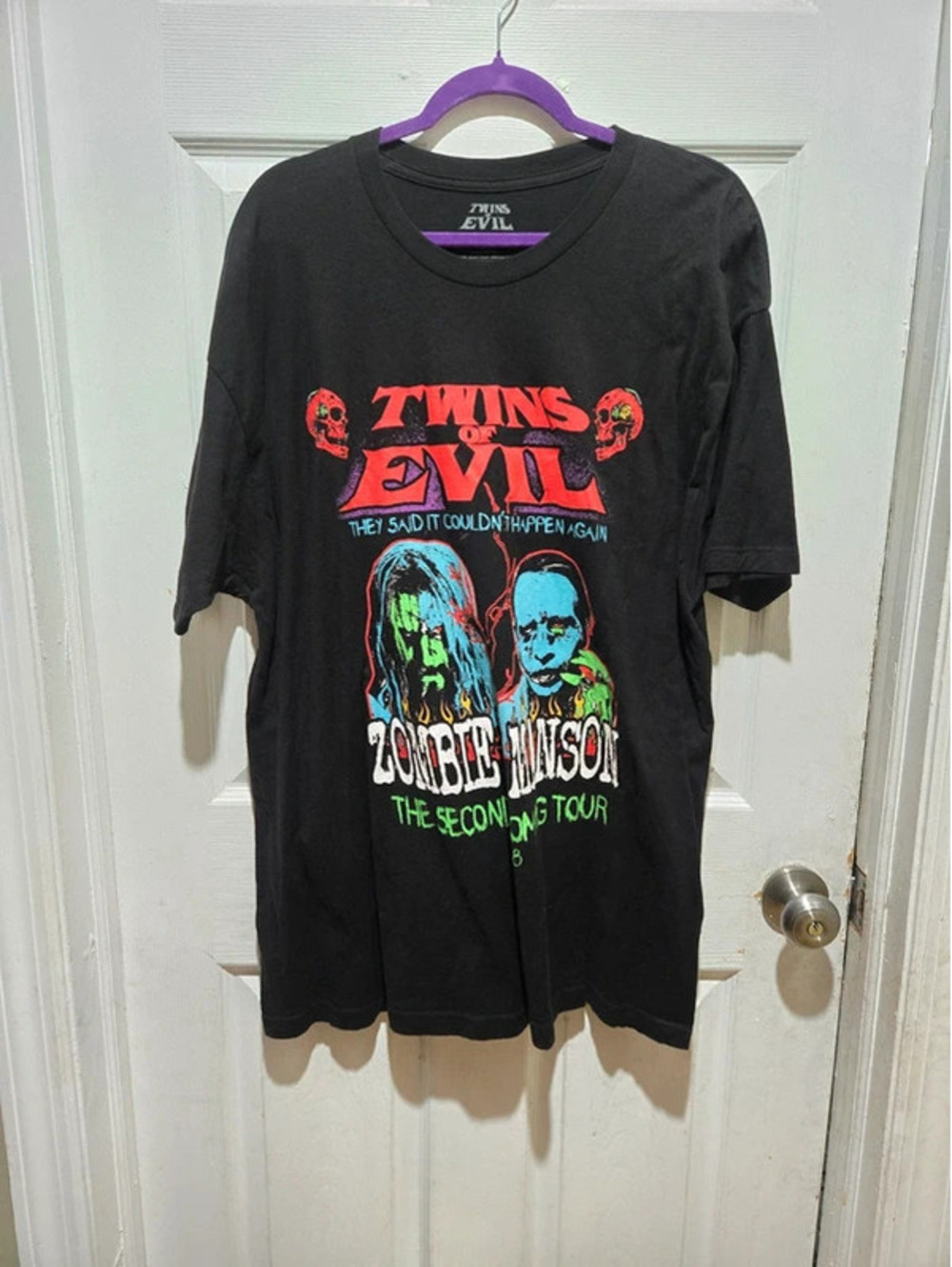 Twins of evil shirt mens xxl